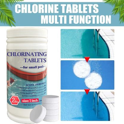 Chlorine 1 inch Tablets - 80 Llbs